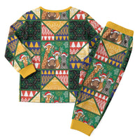 South Africa Christmas Pajama Set Patchwork Style