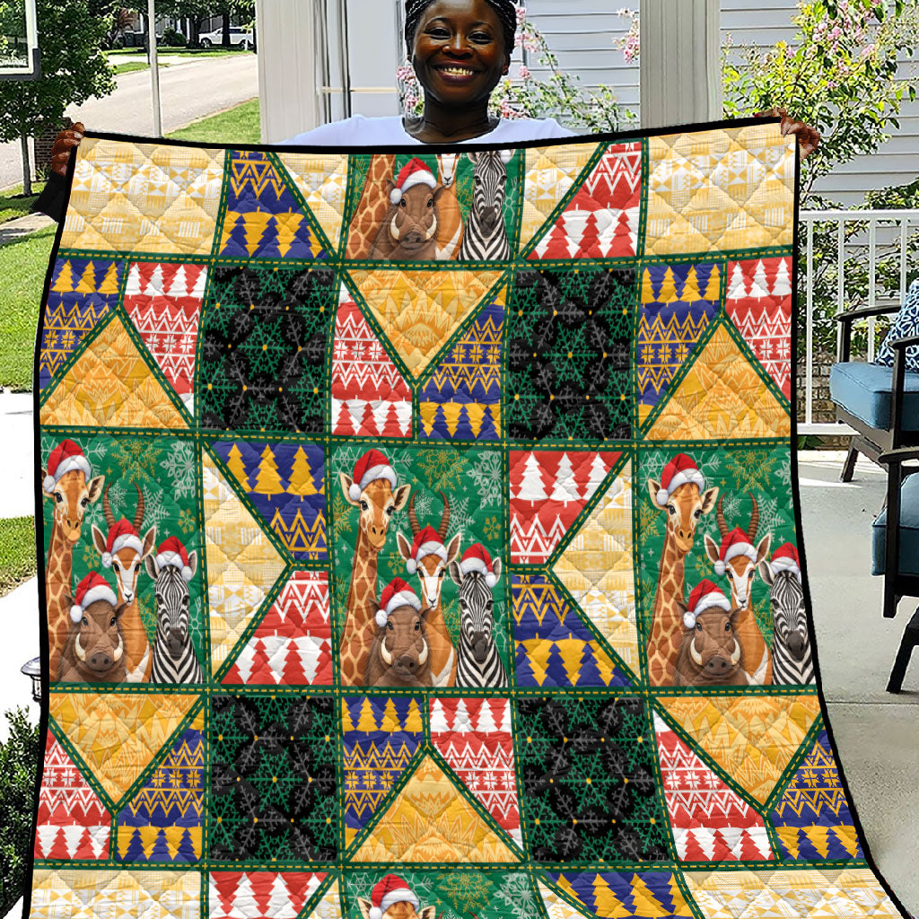 South Africa Christmas Quilt Patchwork Style