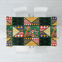 South Africa Christmas Tablecloth Patchwork Style