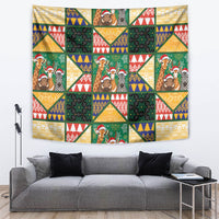 South Africa Christmas Tapestry Patchwork Style