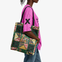 South Africa Christmas Tote Bag Patchwork Style