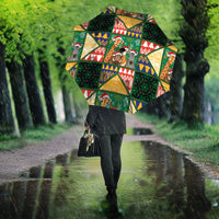 South Africa Christmas Umbrella Patchwork Style