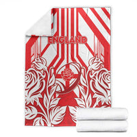 England Red Rose Rugby Blanket Sporty Style - Wonder Print Shop