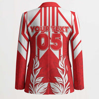 England Red Rose Rugby Custom Blazer Sporty Style - Wonder Print Shop