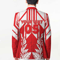 England Red Rose Rugby Custom Blazer Sporty Style - Wonder Print Shop