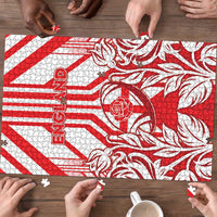 England Red Rose Rugby Puzzle Sporty Style - Wonder Print Shop