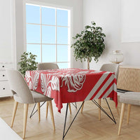 England Red Rose Rugby Tablecloth Sporty Style - Wonder Print Shop