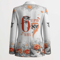 Funny Valentines Day Blazer Cupid Says 67