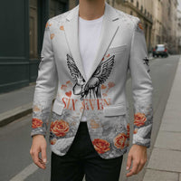Funny Valentines Day Blazer Cupid Says 67