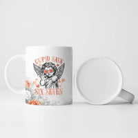 Funny Valentines Day Ceramic Mug Cupid Says 67