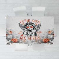 Funny Valentines Day Tablecloth Cupid Says 67