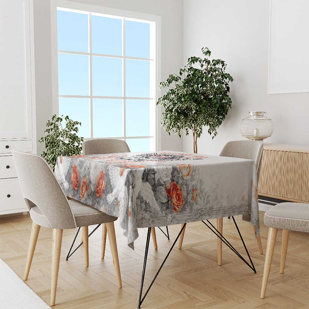 Funny Valentines Day Tablecloth Cupid Says 67