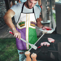Mardi Gras Crown Apron Western Yoke Glitter Style