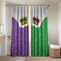 Mardi Gras Crown Bathroom Set Western Yoke Glitter Style