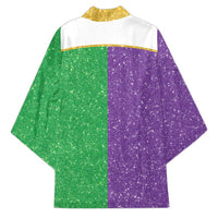Mardi Gras Crown Kimono Western Yoke Glitter Style
