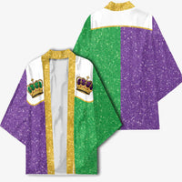 Mardi Gras Crown Kimono Western Yoke Glitter Style