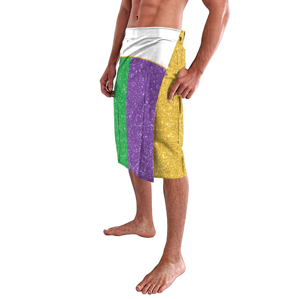 Mardi Gras Crown Lavalava Western Yoke Glitter Style