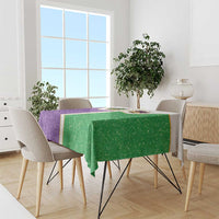 Mardi Gras Crown Tablecloth Western Yoke Glitter Style