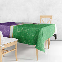 Mardi Gras Crown Tablecloth Western Yoke Glitter Style