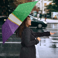 Mardi Gras Crown Umbrella Western Yoke Glitter Style