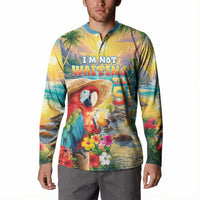 Hawaii Parrot Button Sweatshirt Im Not Waiting Till 5 Oclock