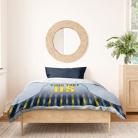 Custom Antigua And Barbuda 2026 Cricket Bedding Set Fly High Falcons