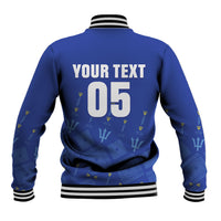 Custom Barbados 2026 Cricket Baseball Jacket Tridents Rise