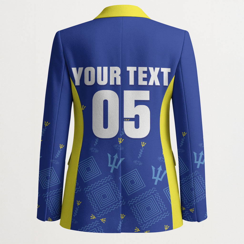 Custom Barbados 2026 Cricket Blazer Tridents Rise