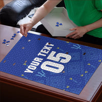 Custom Barbados 2026 Cricket Puzzle Tridents Rise