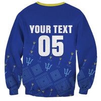 Custom Barbados 2026 Cricket Sweatshirt Tridents Rise