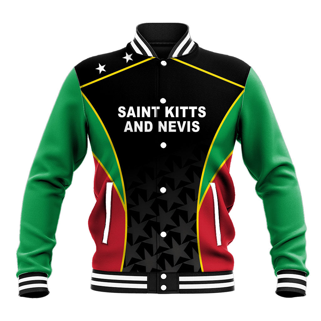 Custom Saint Kitts And Nevis 2026 Cricket Baseball Jacket Unique Style