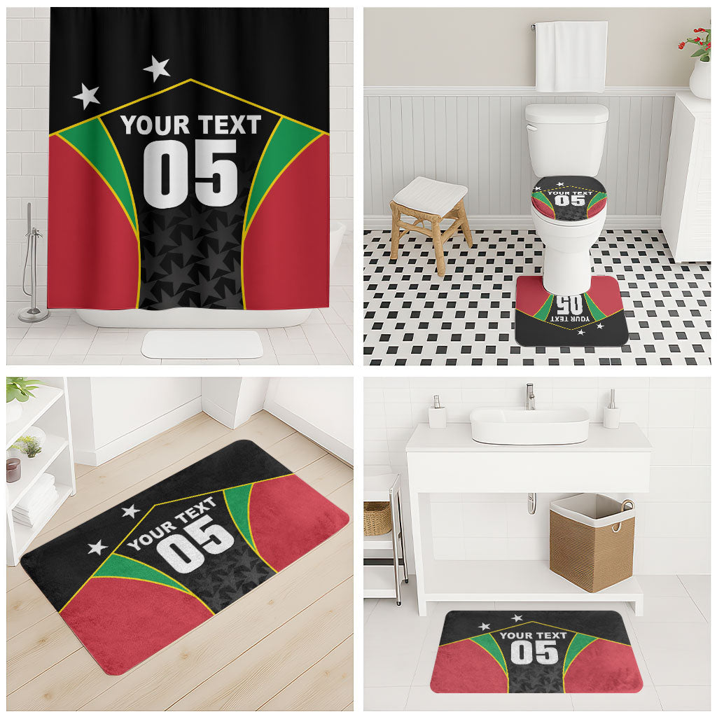 Custom Saint Kitts And Nevis 2026 Cricket Bathroom Set Unique Style