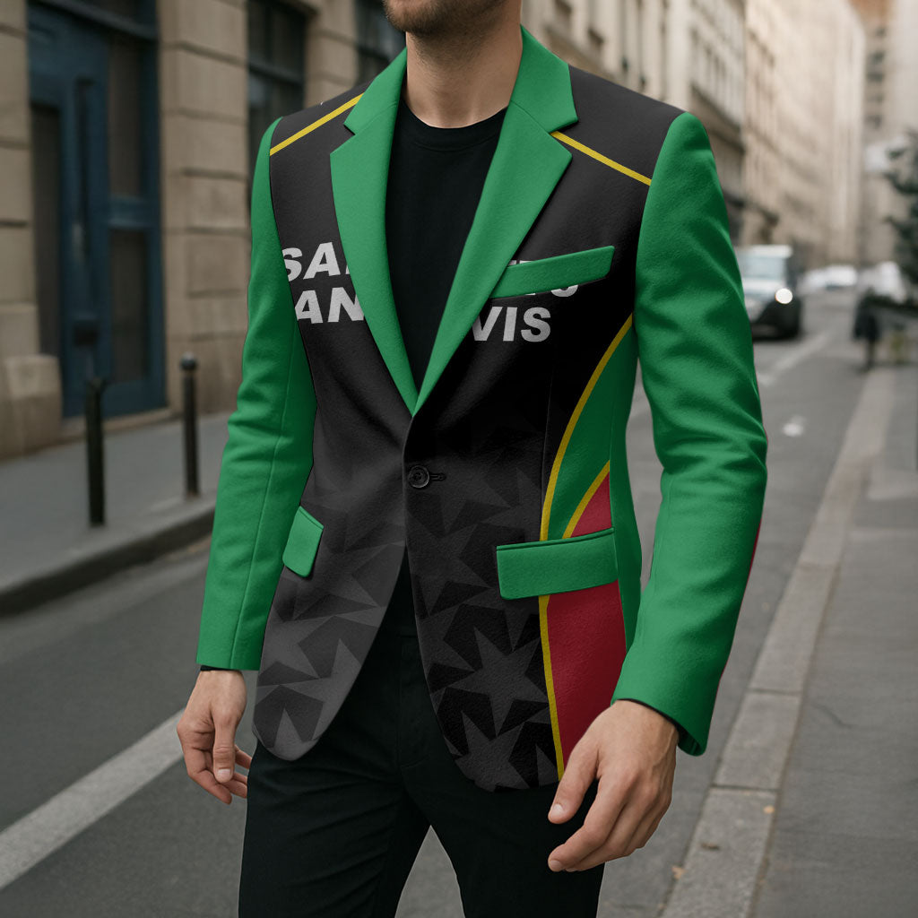 Custom Saint Kitts And Nevis 2026 Cricket Blazer Unique Style