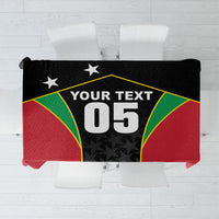 Custom Saint Kitts And Nevis 2026 Cricket Tablecloth Unique Style
