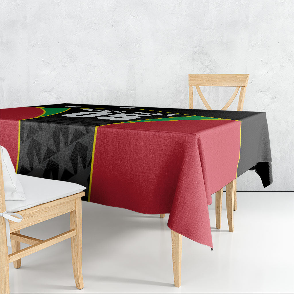 Custom Saint Kitts And Nevis 2026 Cricket Tablecloth Unique Style