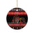 Merry Christmas Krampus Ceramic Ornament Have You Been Good This Year LT05 - Wonder Print Shop