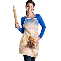 Justice For WangWang Angel Dog Apron Rest In Love