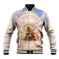 Justice For WangWang Angel Dog Baseball Jacket Rest In Love