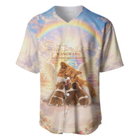 Justice For WangWang Angel Dog Baseball Jersey Rest In Love