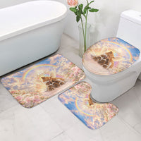 Justice For WangWang Angel Dog Bathroom Set Rest In Love