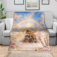 Justice For WangWang Angel Dog Blanket Rest In Love