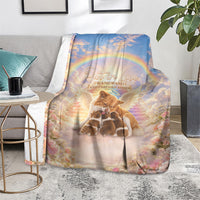Justice For WangWang Angel Dog Blanket Rest In Love