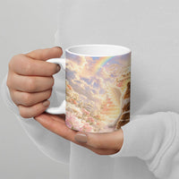 Justice For WangWang Angel Dog Ceramic Mug Rest In Love