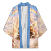 Justice For WangWang Angel Dog Kimono Rest In Love
