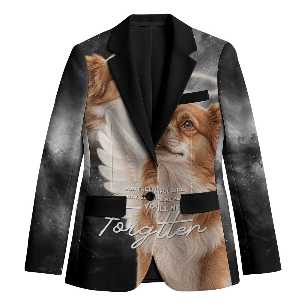 WangWang Angel Dog Remembrance Blazer You Will Never Be Forgotten