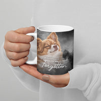 WangWang Angel Dog Remembrance Ceramic Mug You Will Never Be Forgotten