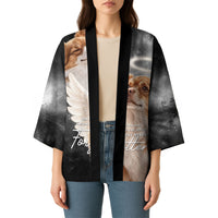 WangWang Angel Dog Remembrance Kimono You Will Never Be Forgotten