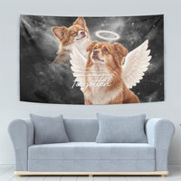 WangWang Angel Dog Remembrance Tapestry You Will Never Be Forgotten