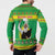 Ethiopia Christmas Button Sweatshirt Melkam Gena Yegena Abat LT05 - Wonder Print Shop