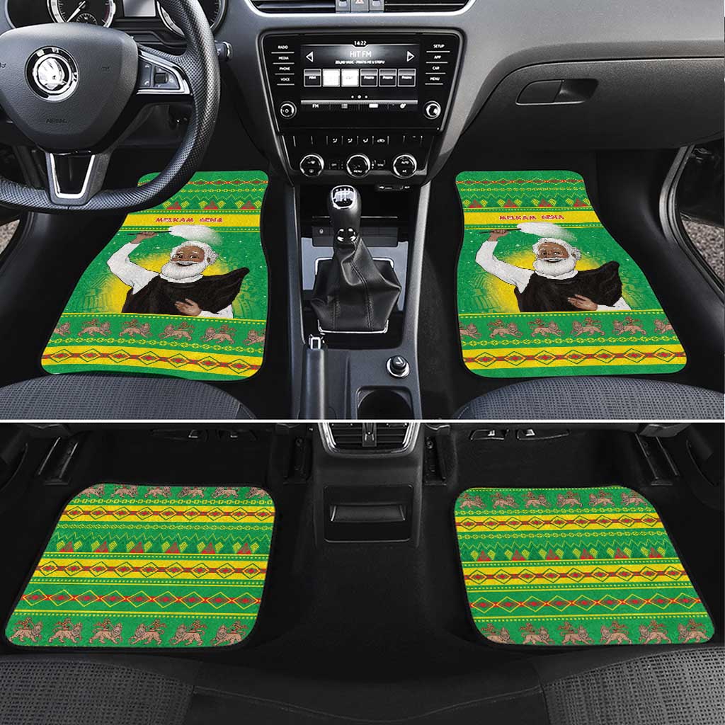 Ethiopia Christmas Car Mats Melkam Gena Yegena Abat